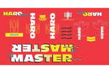 Haro 1989  Master replacement decals £29.99