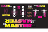 Haro 1989  Master replacement decals £29.99