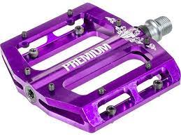 Premium Pedal PP Slim Alloy 9/16 Purple SRP £99.99
